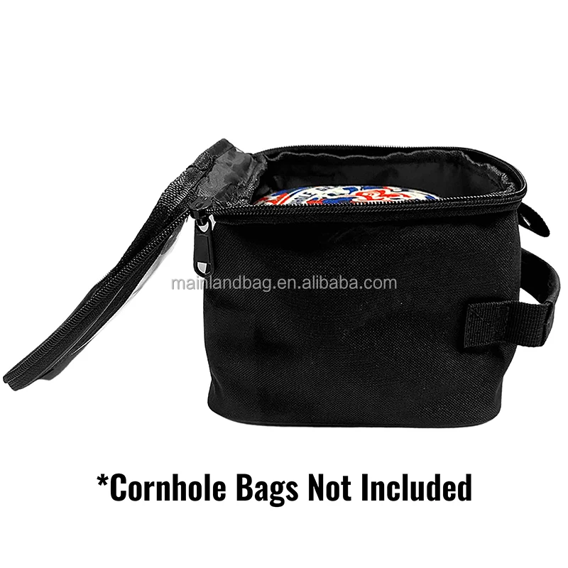 Outdoor Cornhole Bag Carrying Case Holds 4 Corn Hole Bags Organizer Game Bag