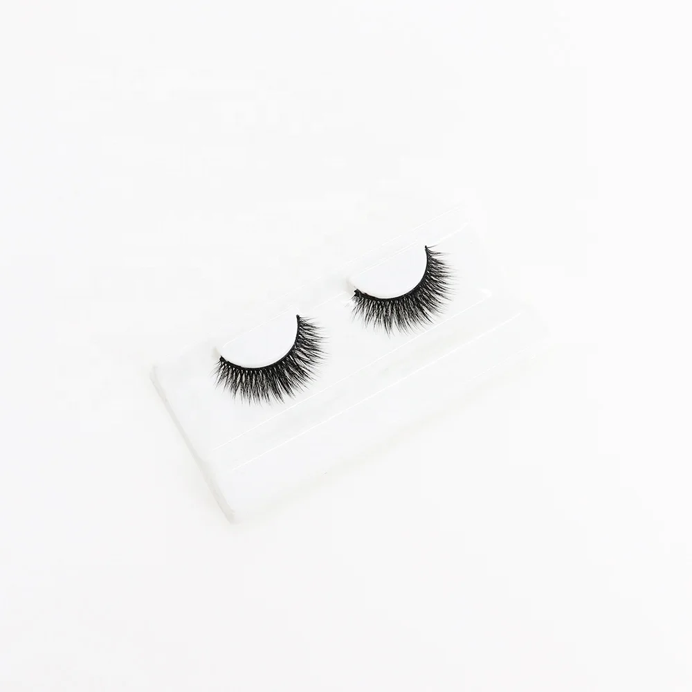 
High Quality 3D Synthetic False Eyelashes Wholesale Silk Eyelashes Private Label Eyelashes With Custom Box 
