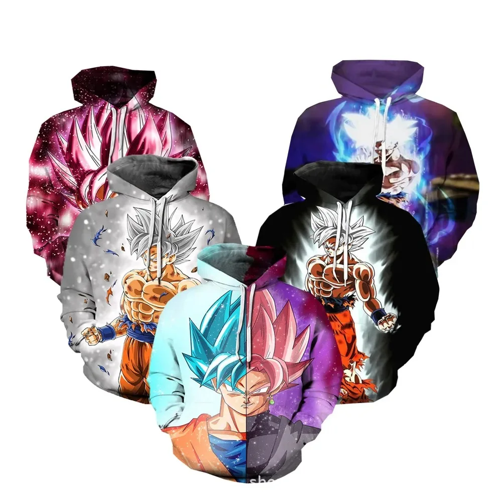 New design Hot Sell 3D Digital Printing Dragon Series 3D Printed Hoodies Tracksuit Hooded Sweatshirt Hoodie