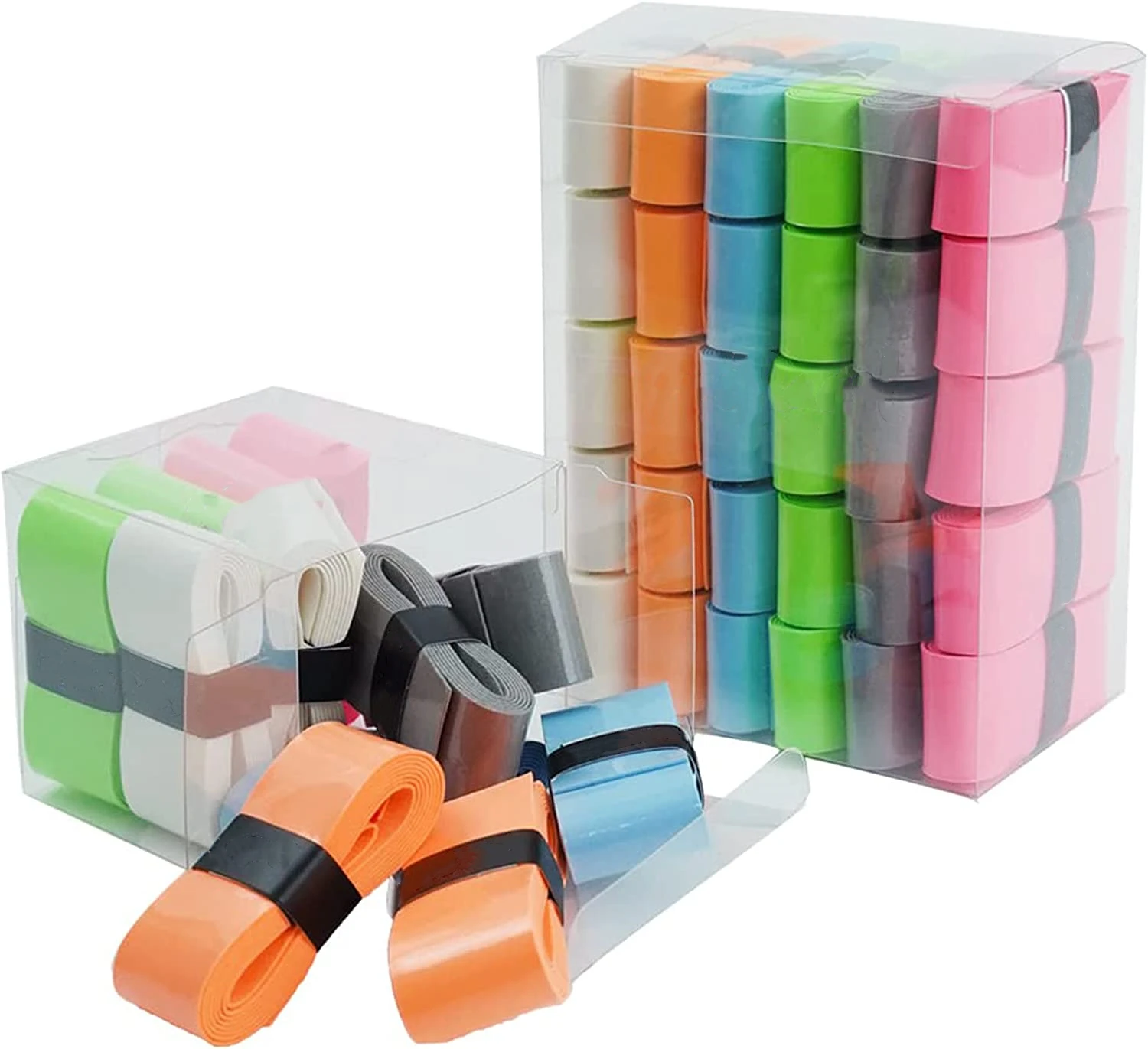 Badminton Raquet Tennis Padel Colorful 0.5mm Tacky Overgrip Tape Padel Racket tennis overgrips