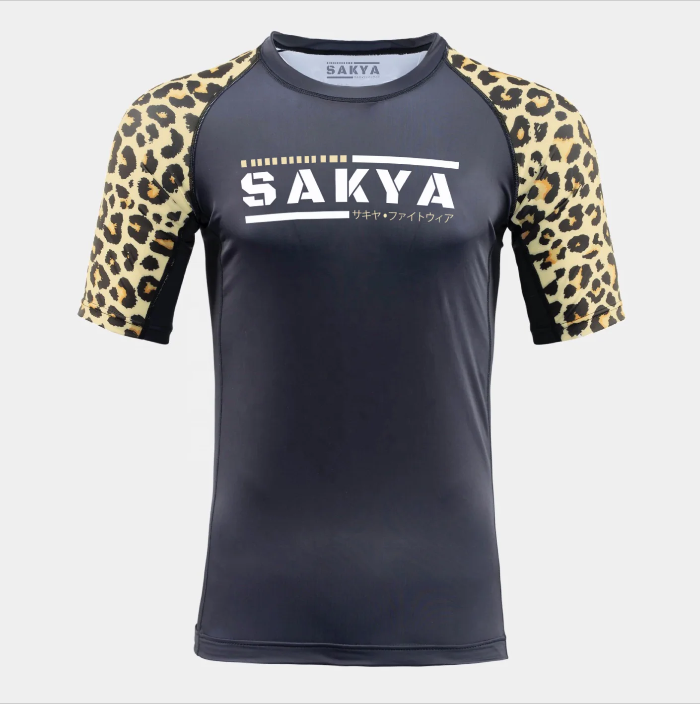 Компрессионная Рубашка Mma Bjj с коротким рукавом и логотипом серфинга сублимированная рубашка Jiu Jitsu