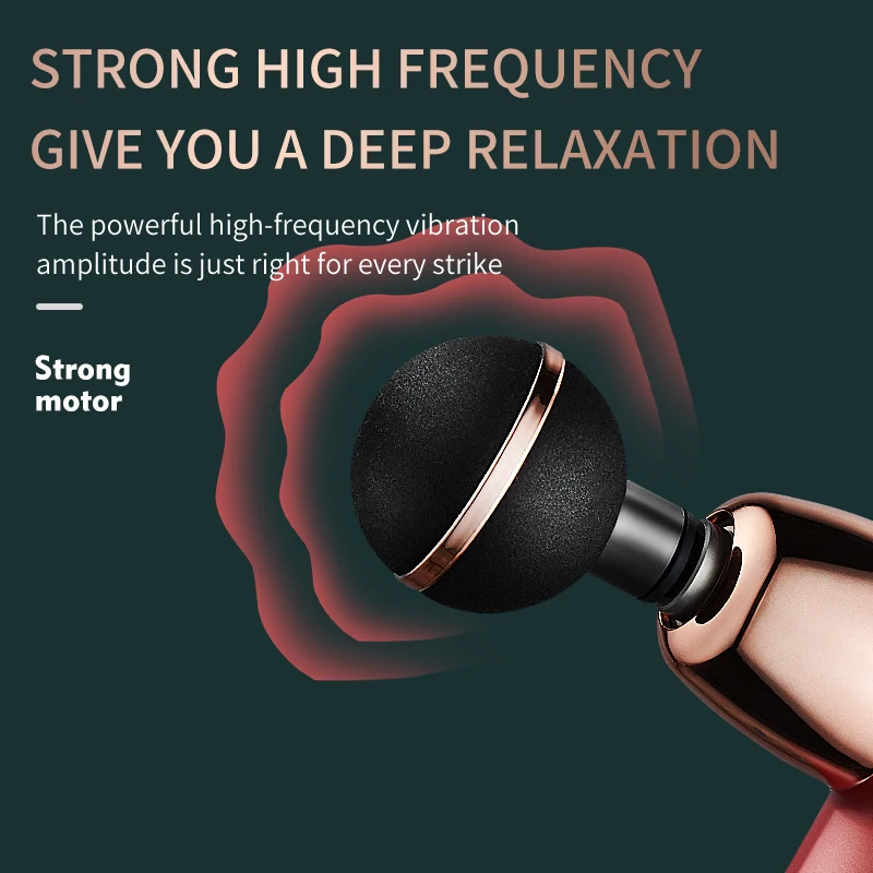 
Original Designer And Direct Factory Massage Gun Wholesale Booster Professional Vibrating Massage Gun 