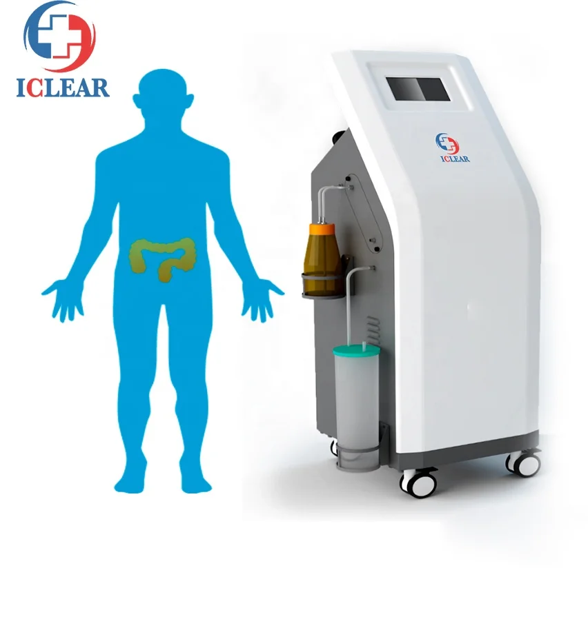 Dual Air Pump Propulsion Portable Colon Hydrotherapy Device for Fmt & Pet Clinics