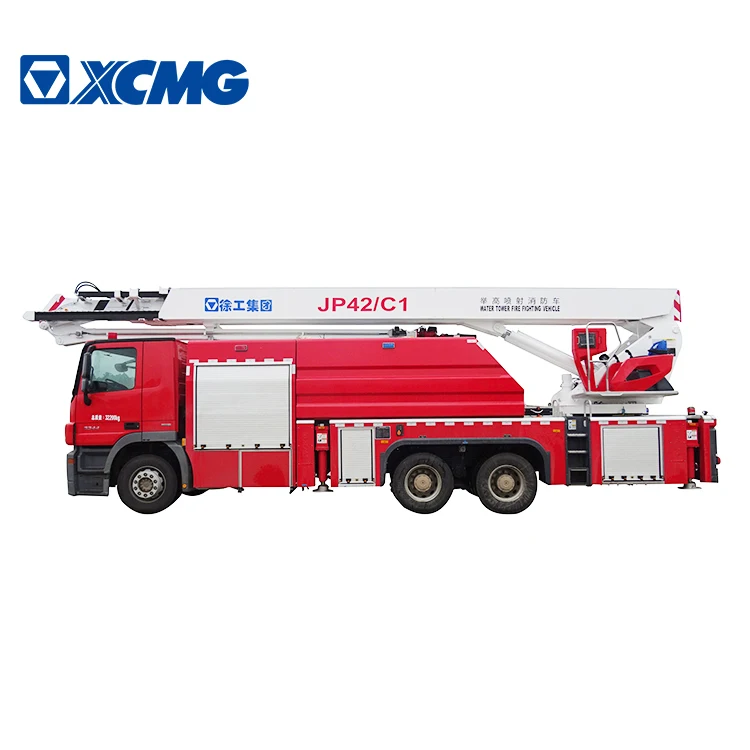 XCMG official JP42C1 fire engine 42m water tower fire truck