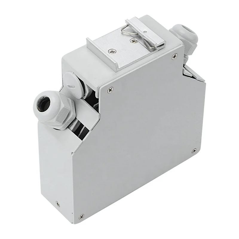 Lulink DIN Rail Mount fiber optic terminal box cold-rolling steel