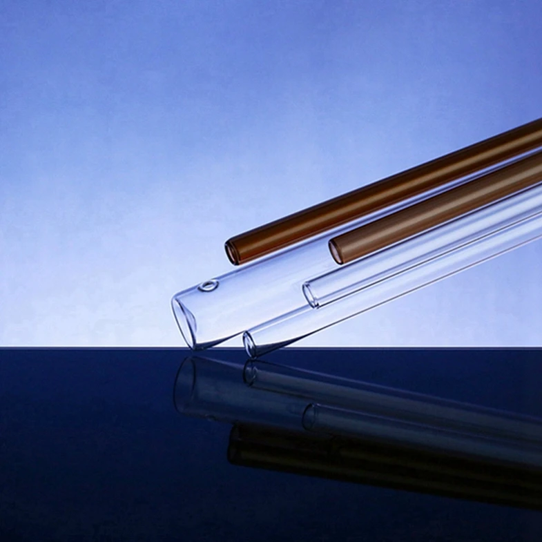 Type 1 COE 5.0 Borosilicate Colored OD 16mm Glass Straight Tube For Ampoule