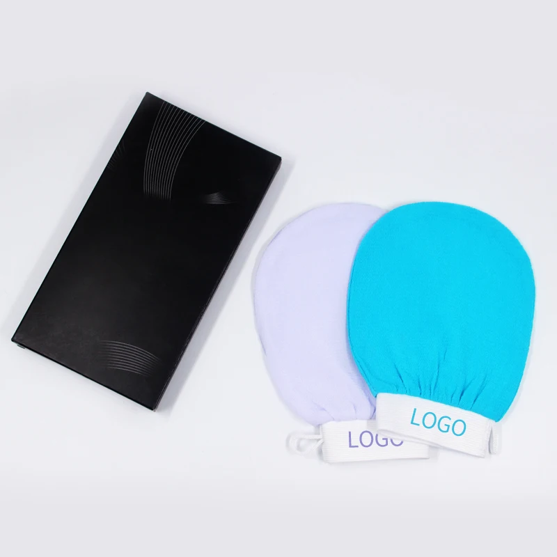 High Quality Morocco Exfoliating Mitt Gloves Sponge Of Kessa Hanmman Scrub Bath Mitt