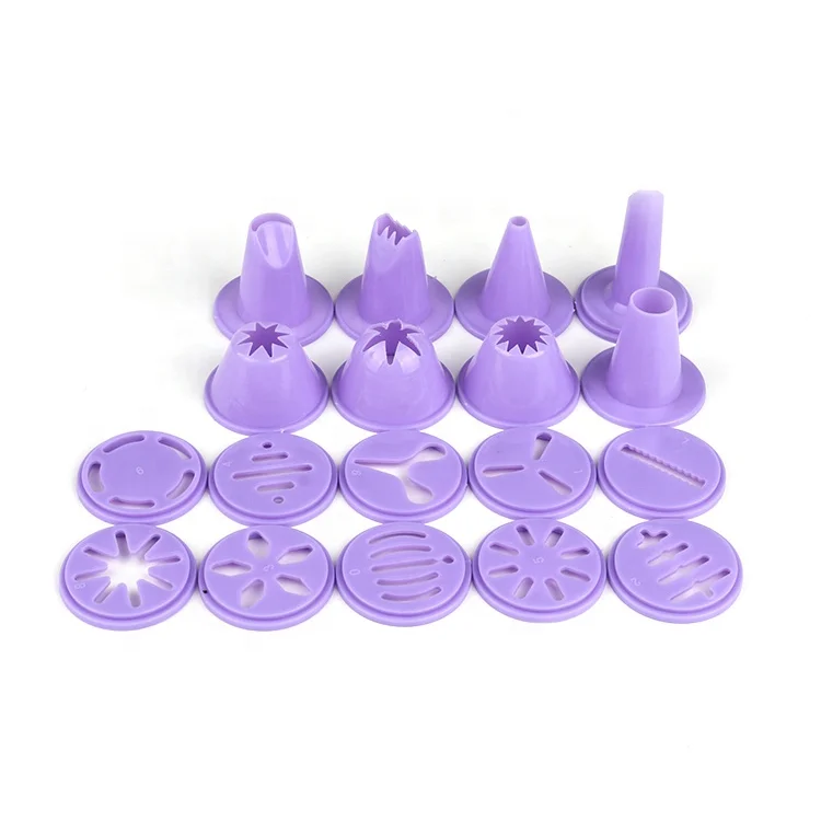 Multi-Function Plastic Cookie Press Gun for Biscuit Maker