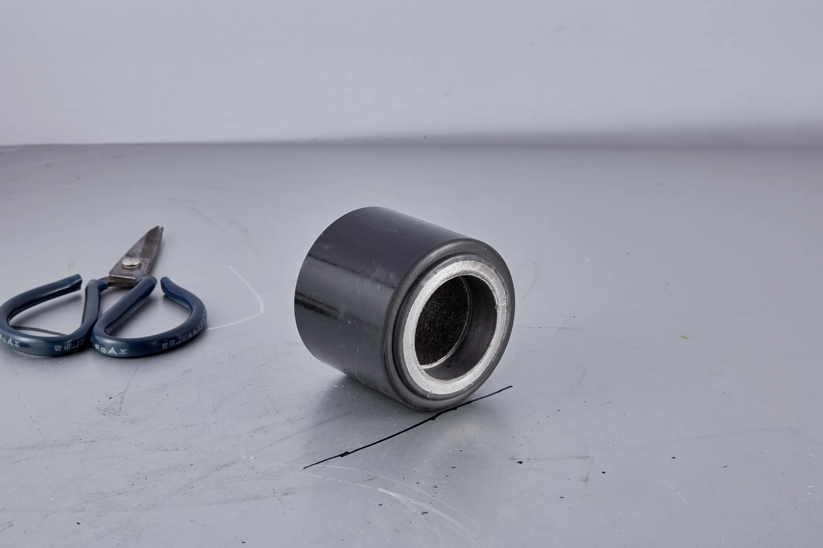 74*93mm Manufacturer Parts Poline Polyurethane Cast Iron Trolley Forklift Wheels Caster