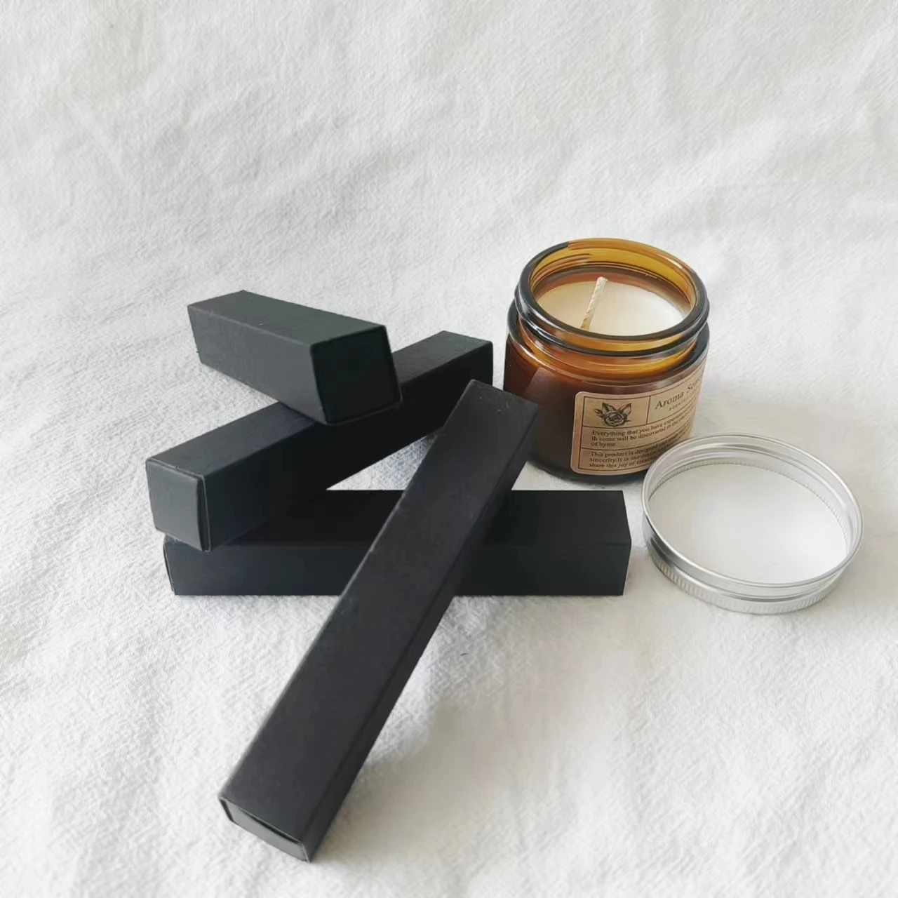 safety match boxes and match colors can be customized,  Stereo house  box match Premium sense matchbox black