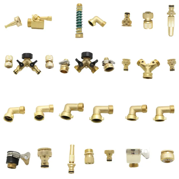 Garden Tools Agricultural Sprayer Quick Connector Gazebos Pipe Plastic Hands Free Garden Hose Valve Garfting Brass ABS Plastic