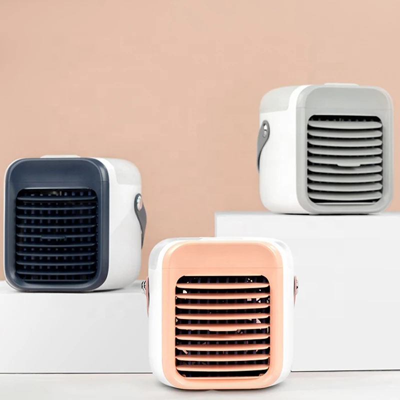 Bestseller hand-held air cooler USB desktop fan Portable household rechargeable  mini air conditioner with water tank