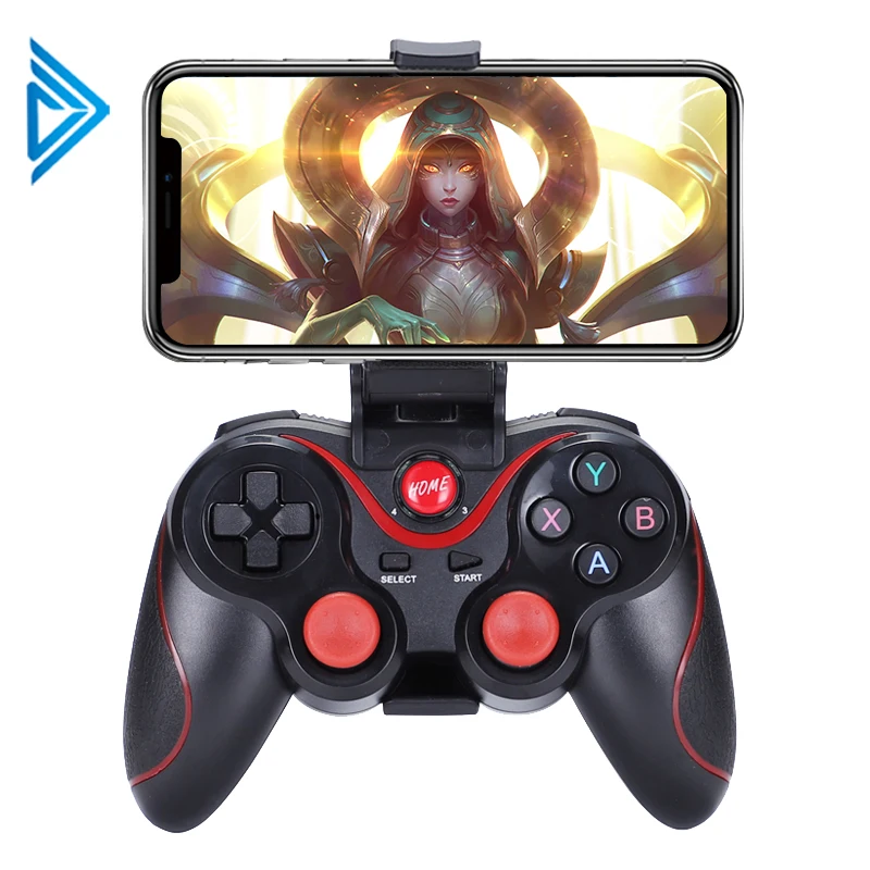 
Gamepad T3 Pc Elite Sem Fio Wireless Game Joystick control X box 360 Controller For X box 360 Computer With Phone Holder 