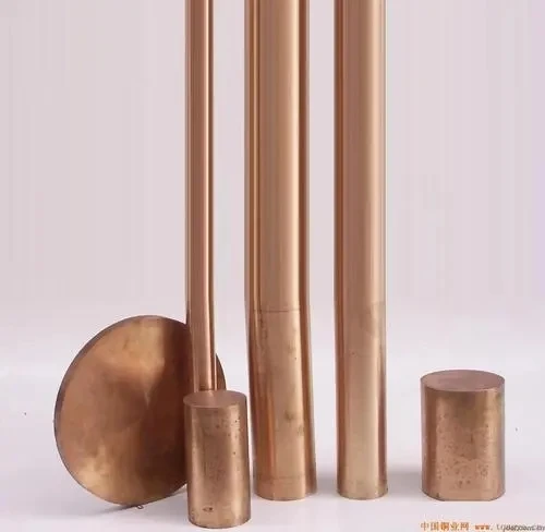 Favorable Price C18150 c18200 CuCrlZr Copper Round Bar Chromium Zirconium Copper Rod