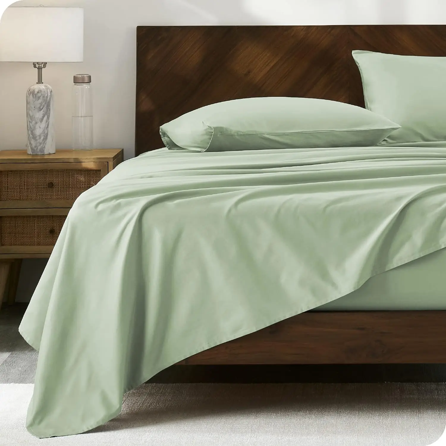 Cloudland King Size 4 шт. Простыни хлопчатобумажные простыни набор 100 хлопковые комплект пододеяльников