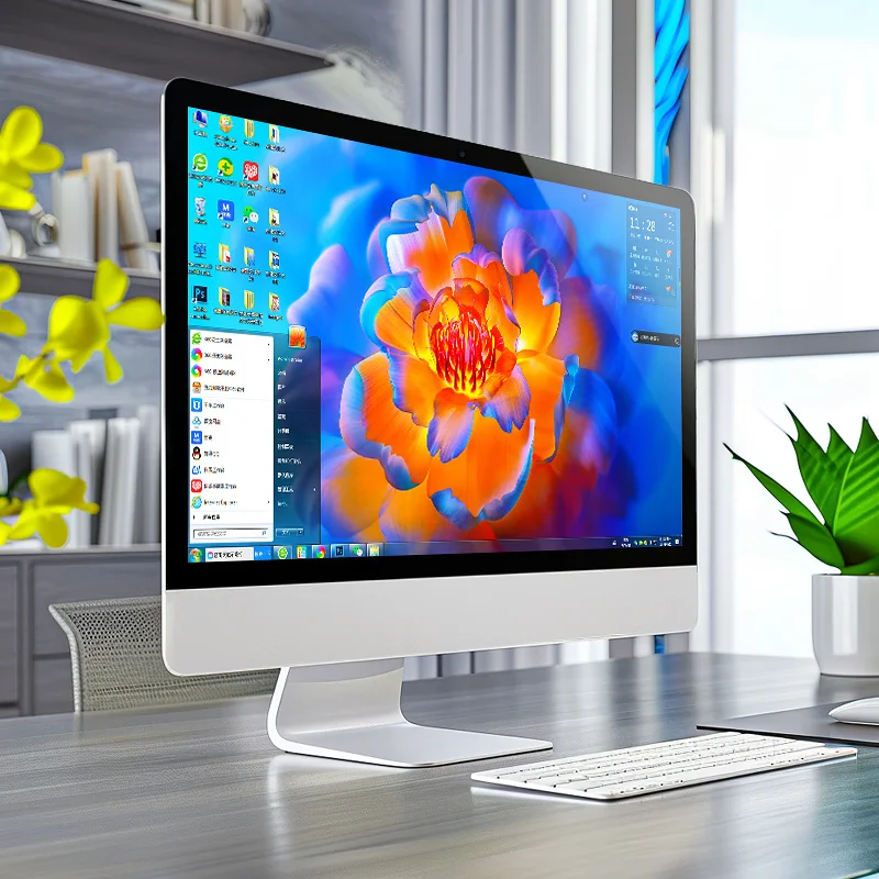 All In One Pc 23.8 24 Inch All-in-one Pc Oem Brand Computer I3 I5 I7 I9 Monoblock Gaming Desktop Pc