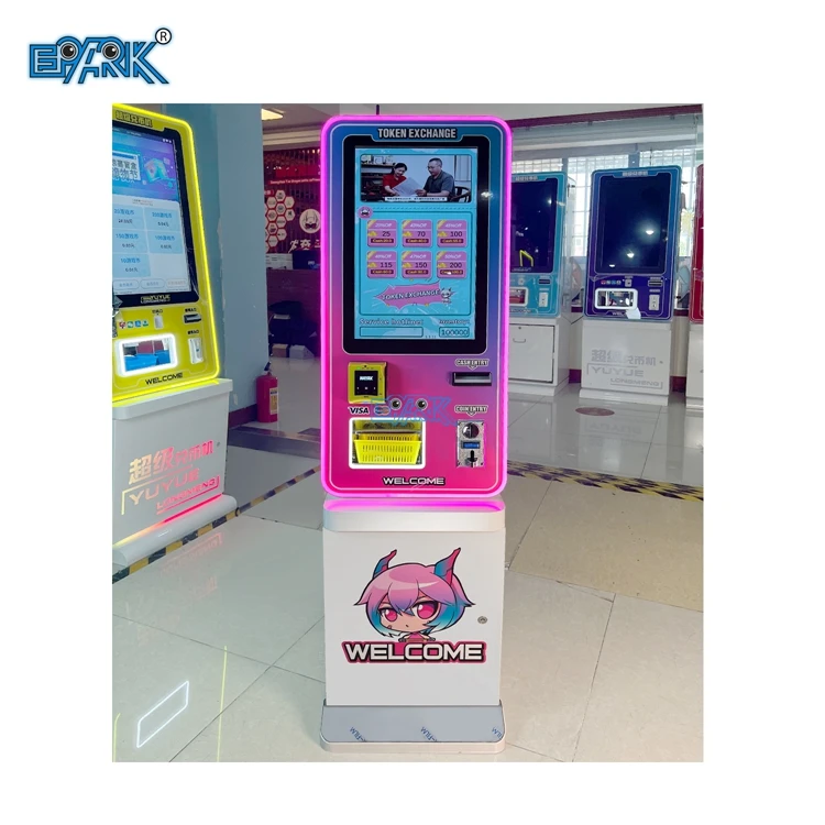 Game Currency Changer Dispenser Factory Price Token Vending Machine Smart Automatic Indoor Bill Laundry Coin Exchange Machines