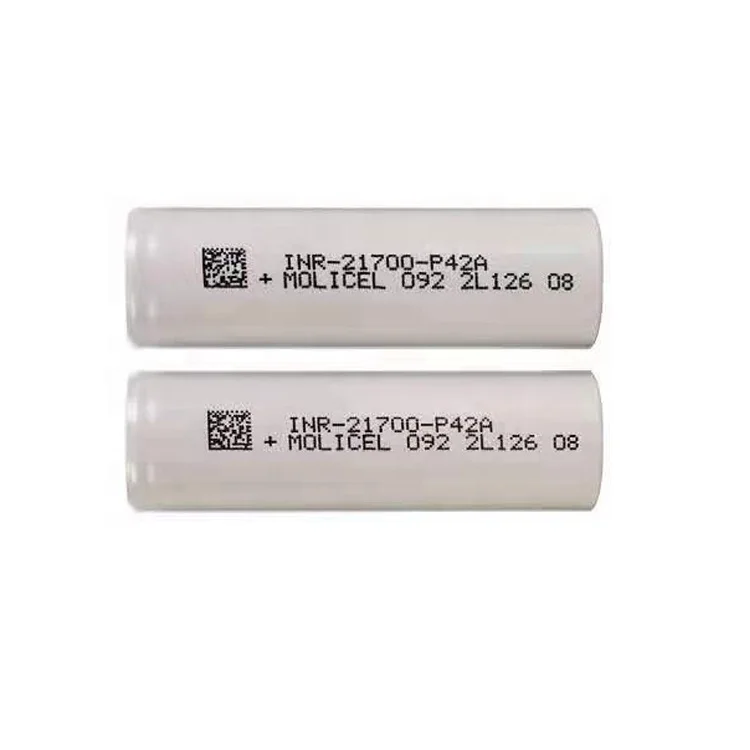 Rechargeable MOLI 4200mAh 3.6V p42a 10C high discharge long life time  21700  lithium ion batteries