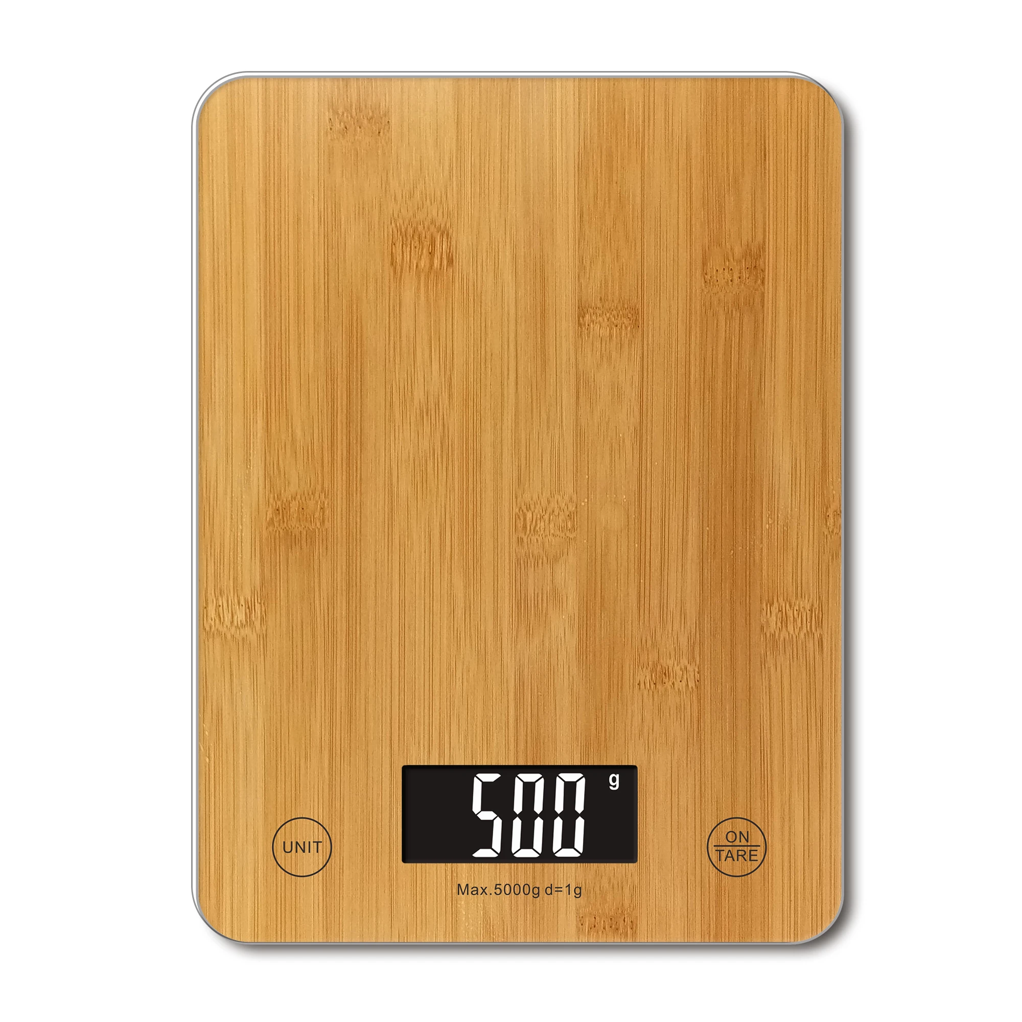 Precise 3Mm Tempered Glass 0.001Kg 5Kg 11Pound Digital Kitchen Food Scale