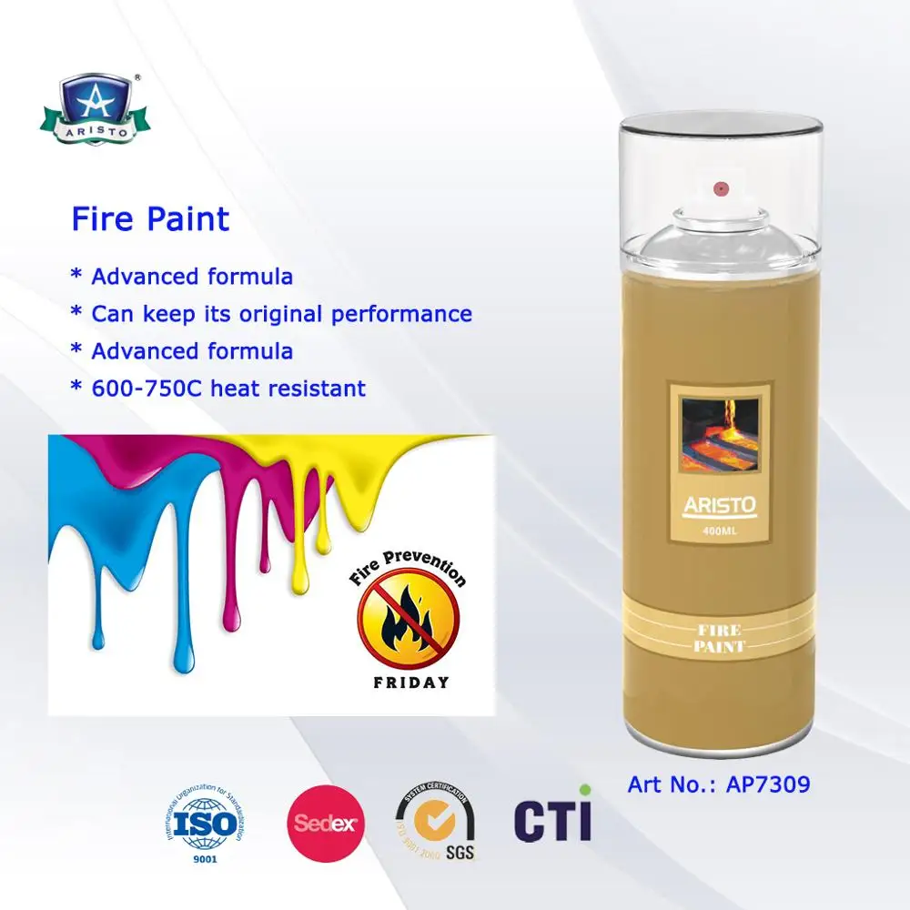 Aristo Fire Paint High Temperature Spray paint