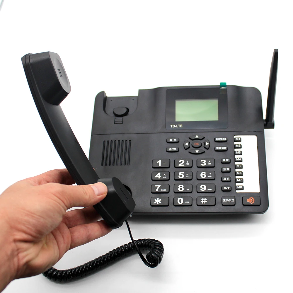 SKH-1618  GSM WCDMA 4G TD-LTE desktop Fixed Wireless  Phone VOLTE FWP with auto answering wifi hotspot speed dials