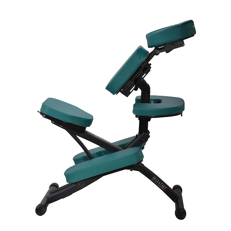 Portable Lightweight Massage Chair Leather Pad Travel Acupuncture Massage Tattoo Spa Chair with/Carrying Bag