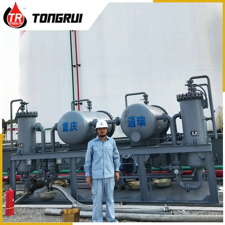 Tongrui Diesel Fuel Oil Water Separation Treatment Refinery Machine