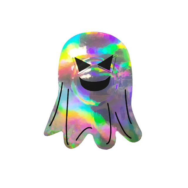 New Wholesale Halloween Ghost Shiny Nipple Covers Fashion In Stock Breasts Pasties for Men Women