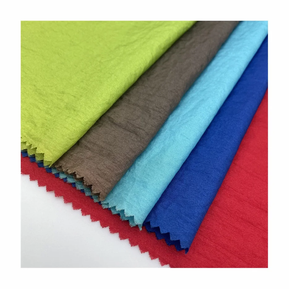 Good Price Woven 100% nylon taffeta fabric 70d 190t 210t crepe taffeta fabric for coat and jacket