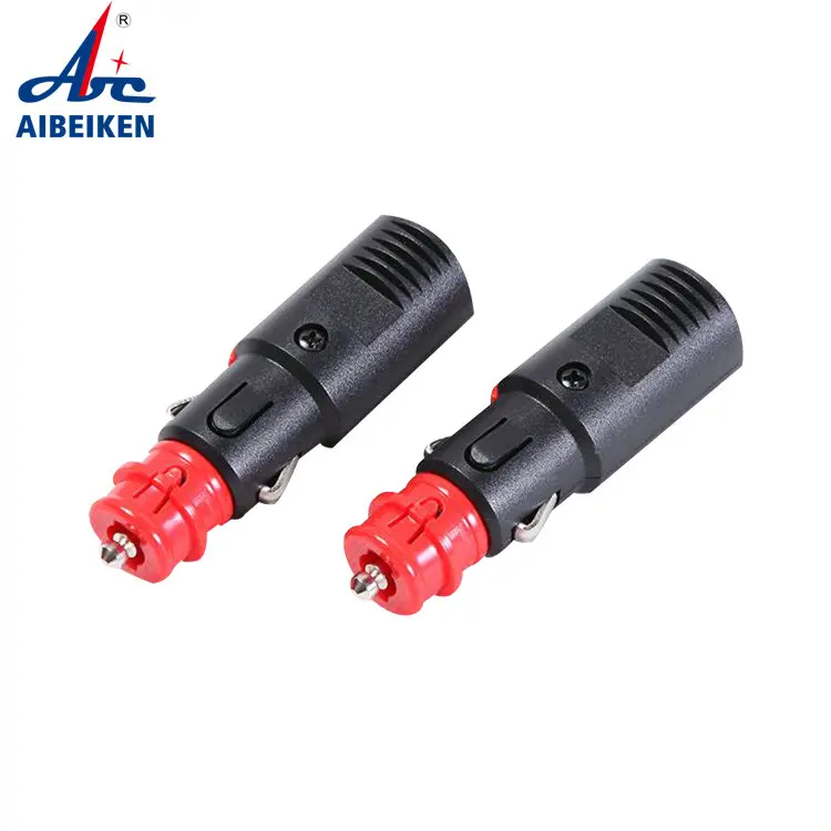 DC 12V Waterproof Replacement Plug Car Auto Marine Motorcycle ATV RV Lighter Power Outlet Socket Assembly Set Cigarette Lighter