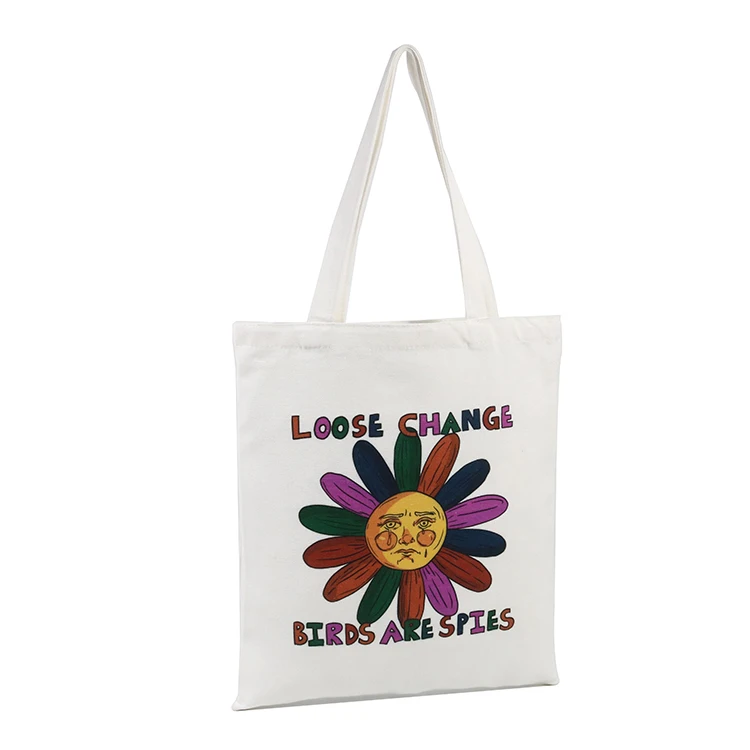 Chinese Manufacturer Cotton Canvas Tote Bags Camo Canvas Cosmetic Bag Heavy Duty Canvas Tote Bag