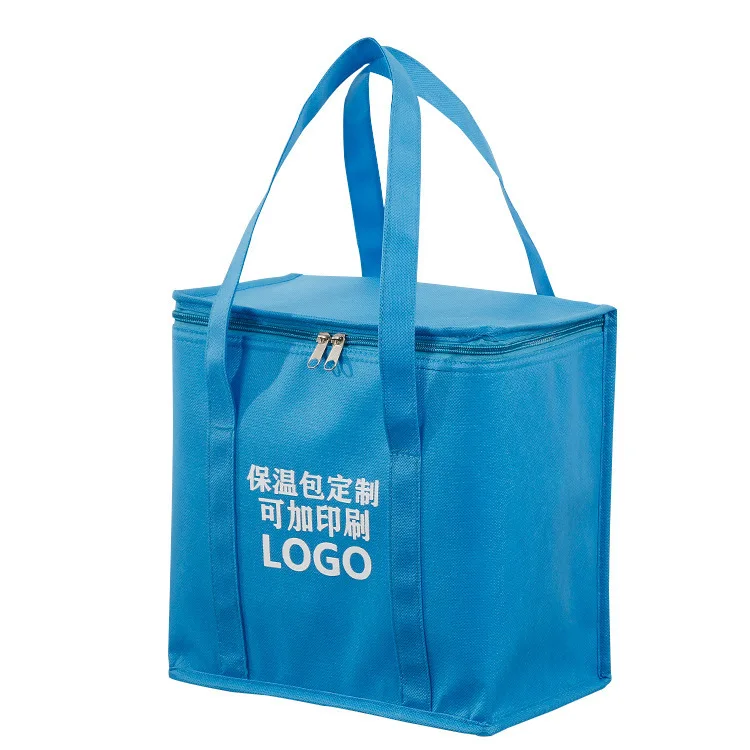 Customized logo cheap promotional non woven insulated cooler bags for cans