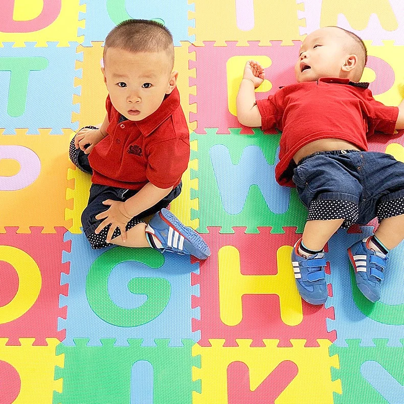 Eva Foam Puzzle Play Mat Interlocking Floor Playmat Arrivals Alphabet & Numbers Crawling Baby Play Mat Unisex EVA Foam,eva EN71