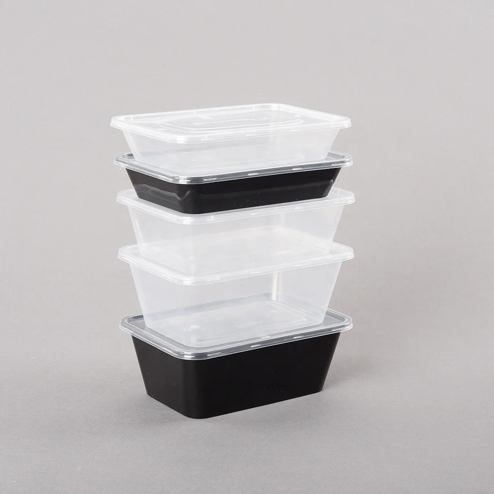 Disposable Restaurant Food Delivery Plastic Biodegradable Meal Prep Containers Food Storage Container Box