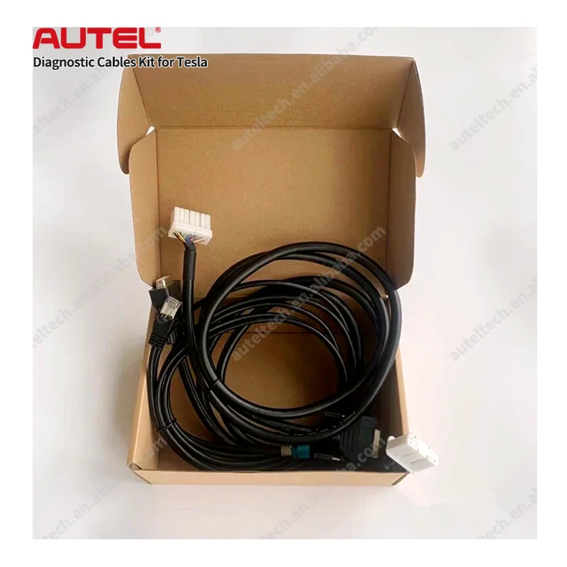 Autel MaxiSYS Ultra EV 909EV LAN CAN Related Systems X861/X863/X437 Diagnostic Cable Kit Fit For Tesla S  Tesla X