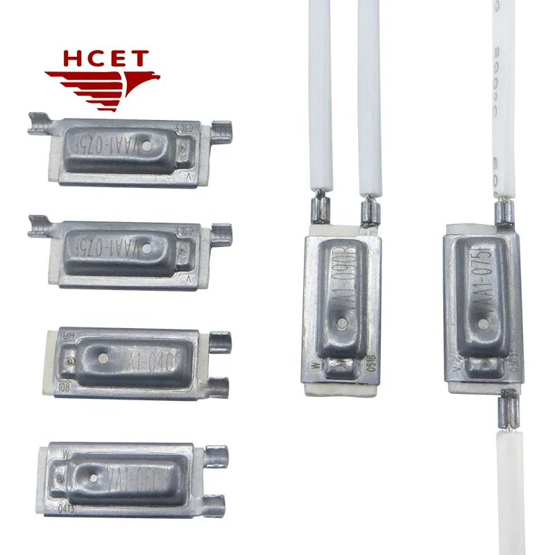 HCET VAA1 200 degree Thermostat Bimetallic Creep Action Thermal Switch for electric blanket heating