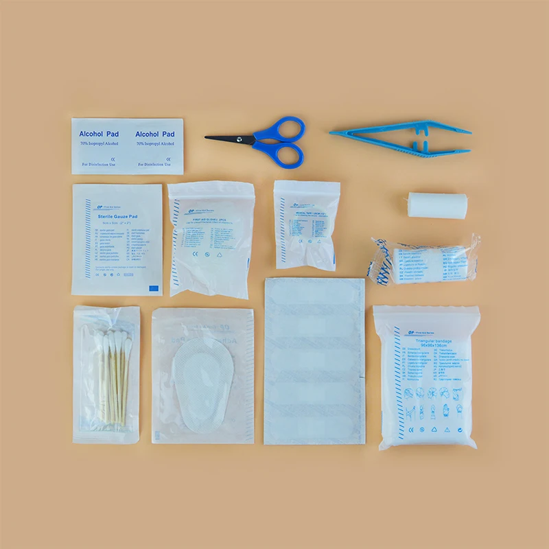 Medical car pet survival travel  aed cpr emergency mini eva first aid kit box with supplies