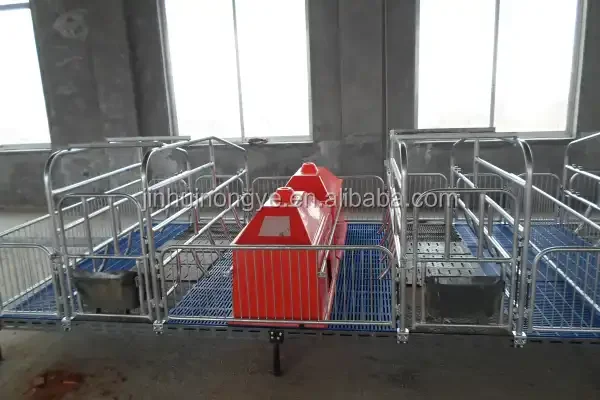 Animal birth bed farm raising equipment cast iron pig pen sow farrowing crate for sale Pig cage with The pig obstetric table