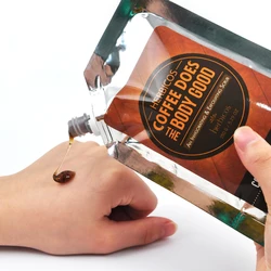 Hot sale skin care shea butter exfoliating nourishing body care coffee body scrub oem