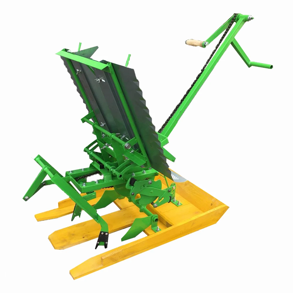 China 2 Row Manual Hand Cranked Paddy Rice Transplanter Price In Myanmar
