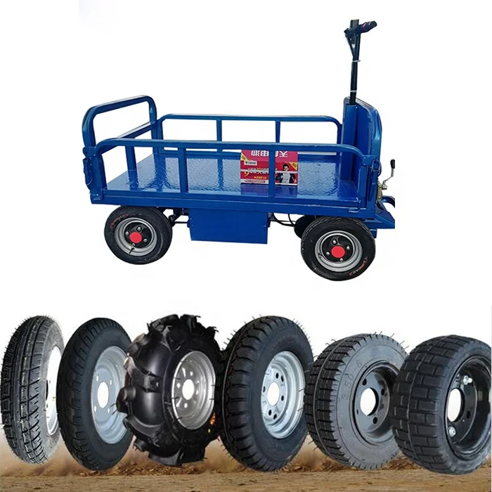 Indoor&outdoor transport tools hand platform trucks electric trolley