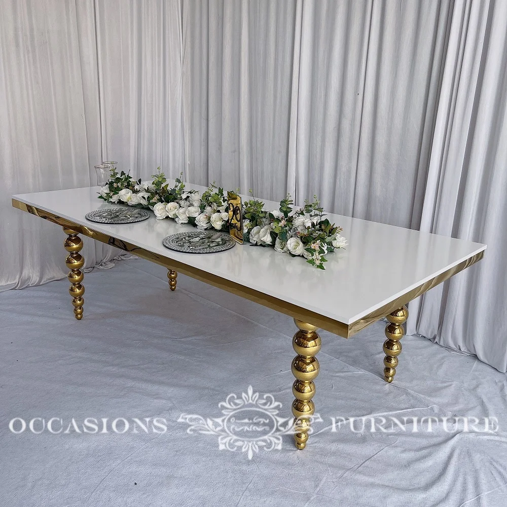 Wedding Tables Rectangle Simple Modern Dining Furniture