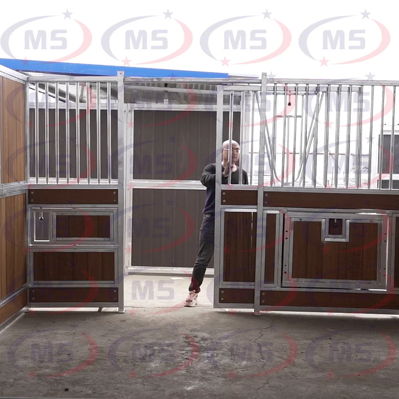 horse equipment horse stable competitive indoor horse stall with roof