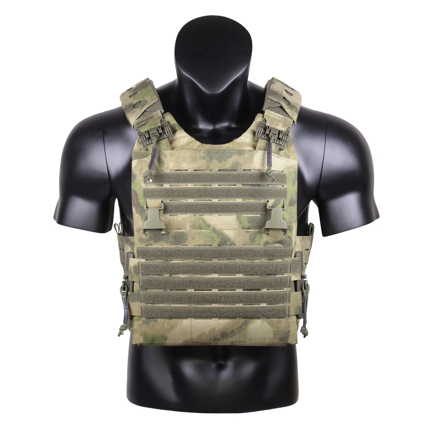 LSR Style Laser Cutting Process Field Test Plate Carrier Chaleco Tactico Tactical Vest Cover Camouflage Polyester Nylon Unisex