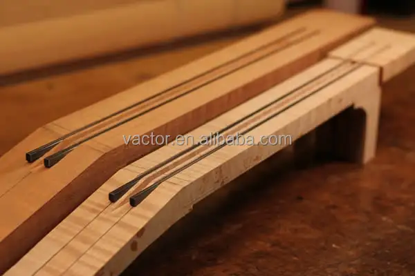 Factory Direct Supply Custom Made High Modulus Flat composite Bars Carbon Fiber Guitar Truss Rods
