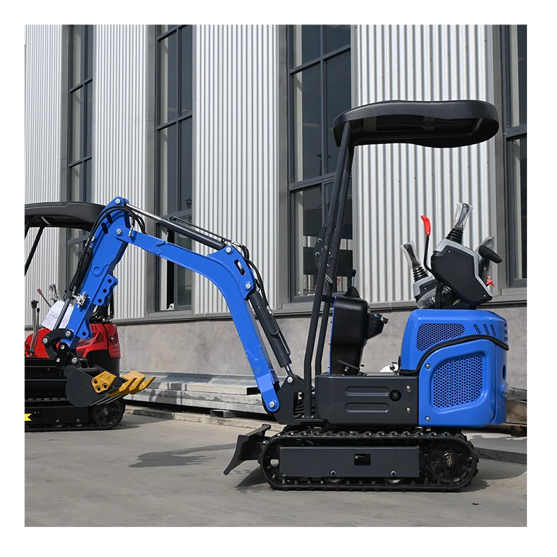 Бесплатная доставка многоразовый выбор OEM мини-экскаватор 1.2ton 1 тонный куботский двигатель пилотный джойстик небольшой мини гусеничный экскаватор