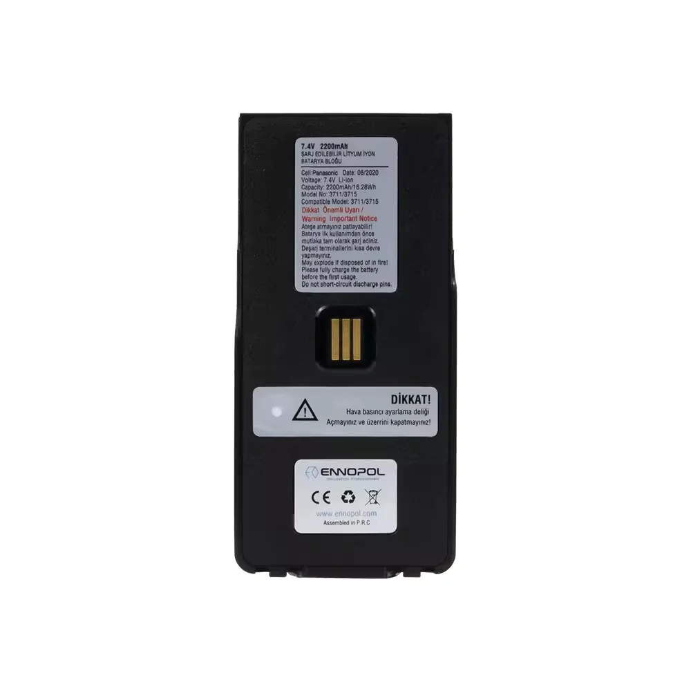 ENNOPOL 7.4V 2.2Ah Rechargeable Two Way Radio Battery for Motorola 3711 3700 Two Way Radio 3763-1212 3763-1111
