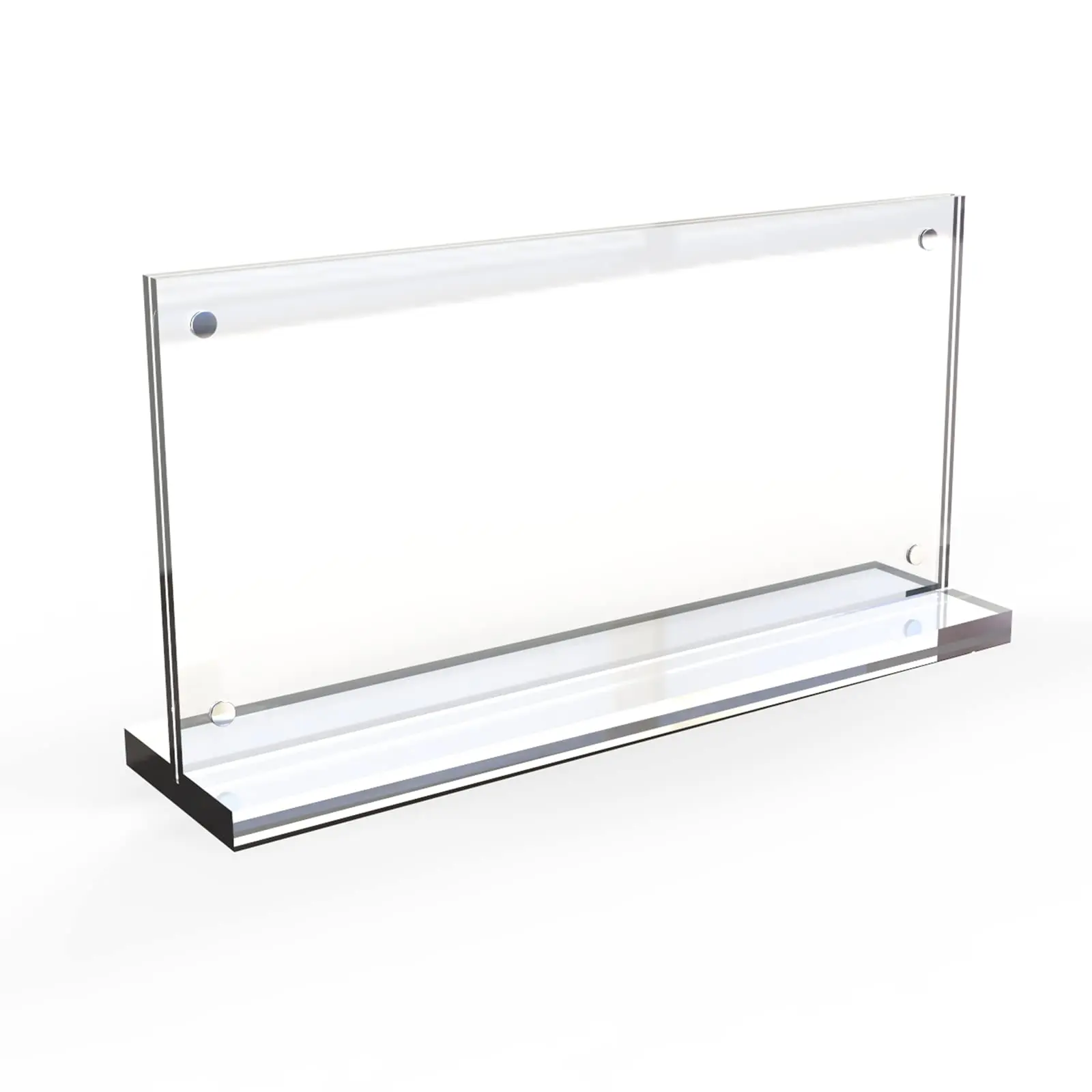 Hot Selling Clear Acrylic Paper Currency Display Holder Clear Acrylic Bill Frame Ticket Protector Banknotes