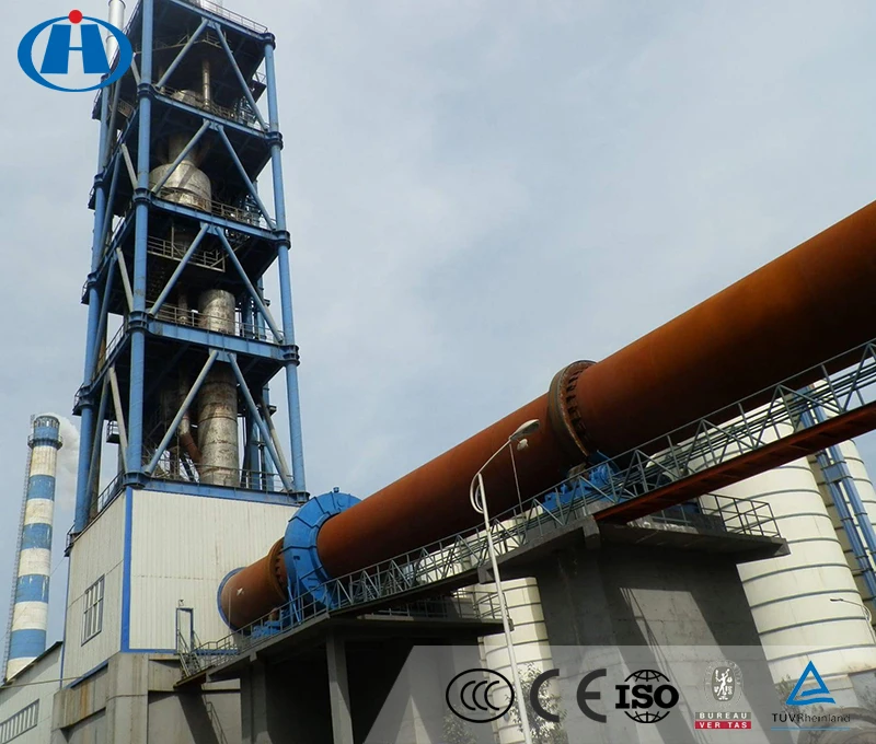 Ce Turkey Supply Small Metal Sliding Zinc Oxide Cement Plant Rotary Kiln Manufacturer