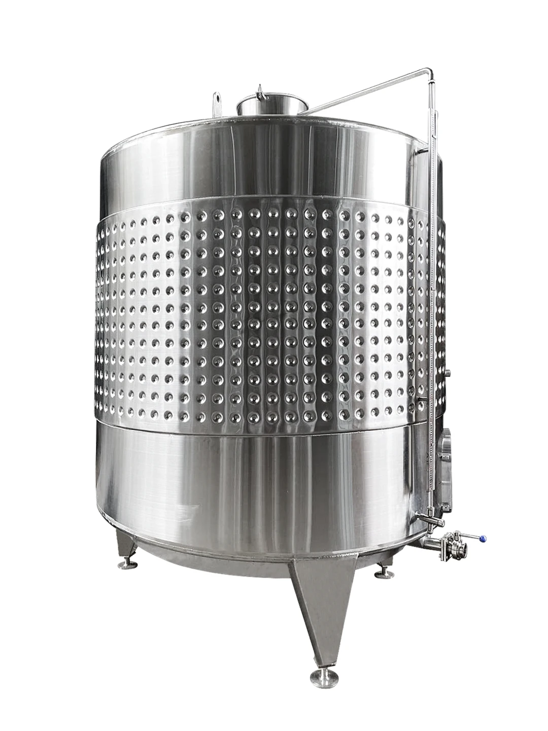 1000L fermenter  jacketed fermenting equipment  Steel Stainless 304 316L  wine making machine
